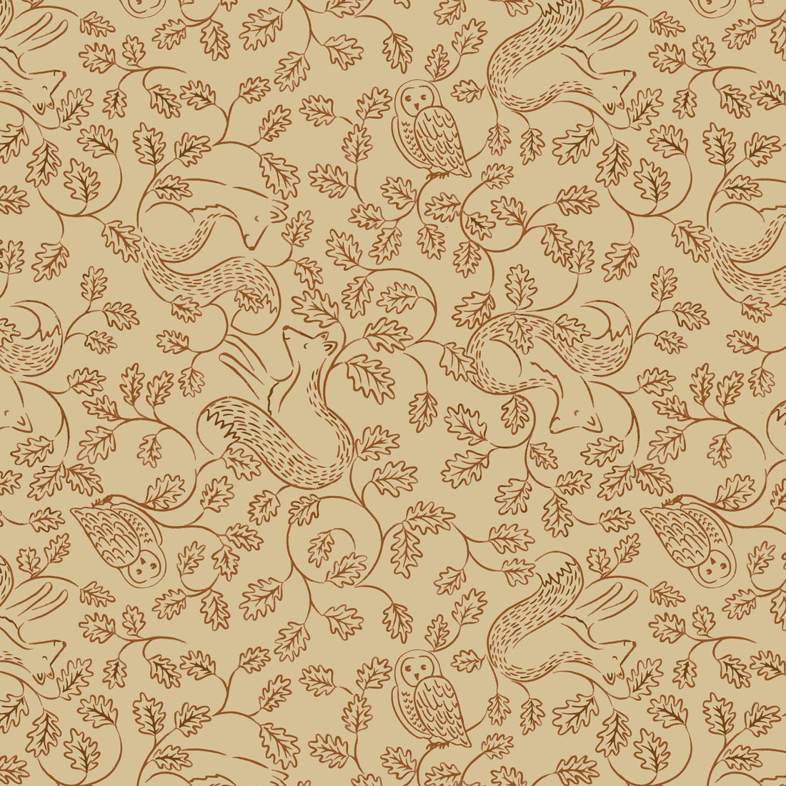 Lewis and Irene Fabric Lewis and Irene Old Quercus - The Sewing Studio