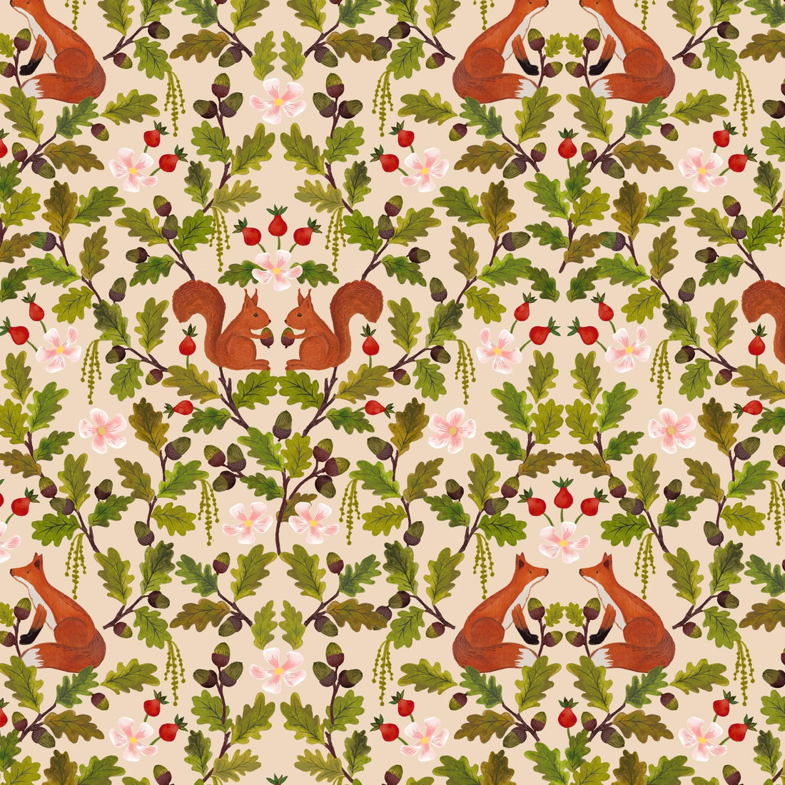Lewis and Irene Fabric Lewis and Irene Old Quercus - The Sewing Studio