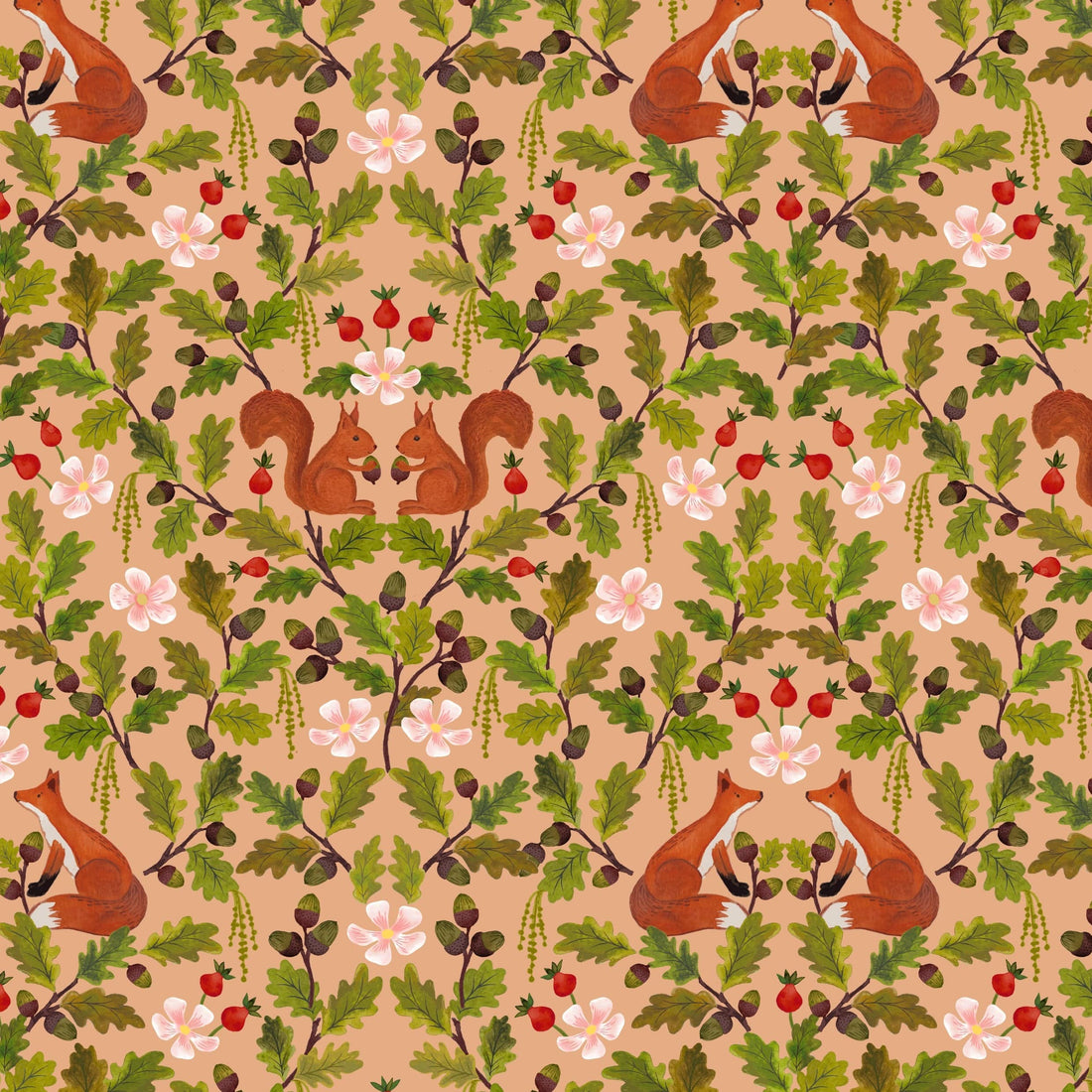 Lewis and Irene Fabric Lewis and Irene Old Quercus - The Sewing Studio