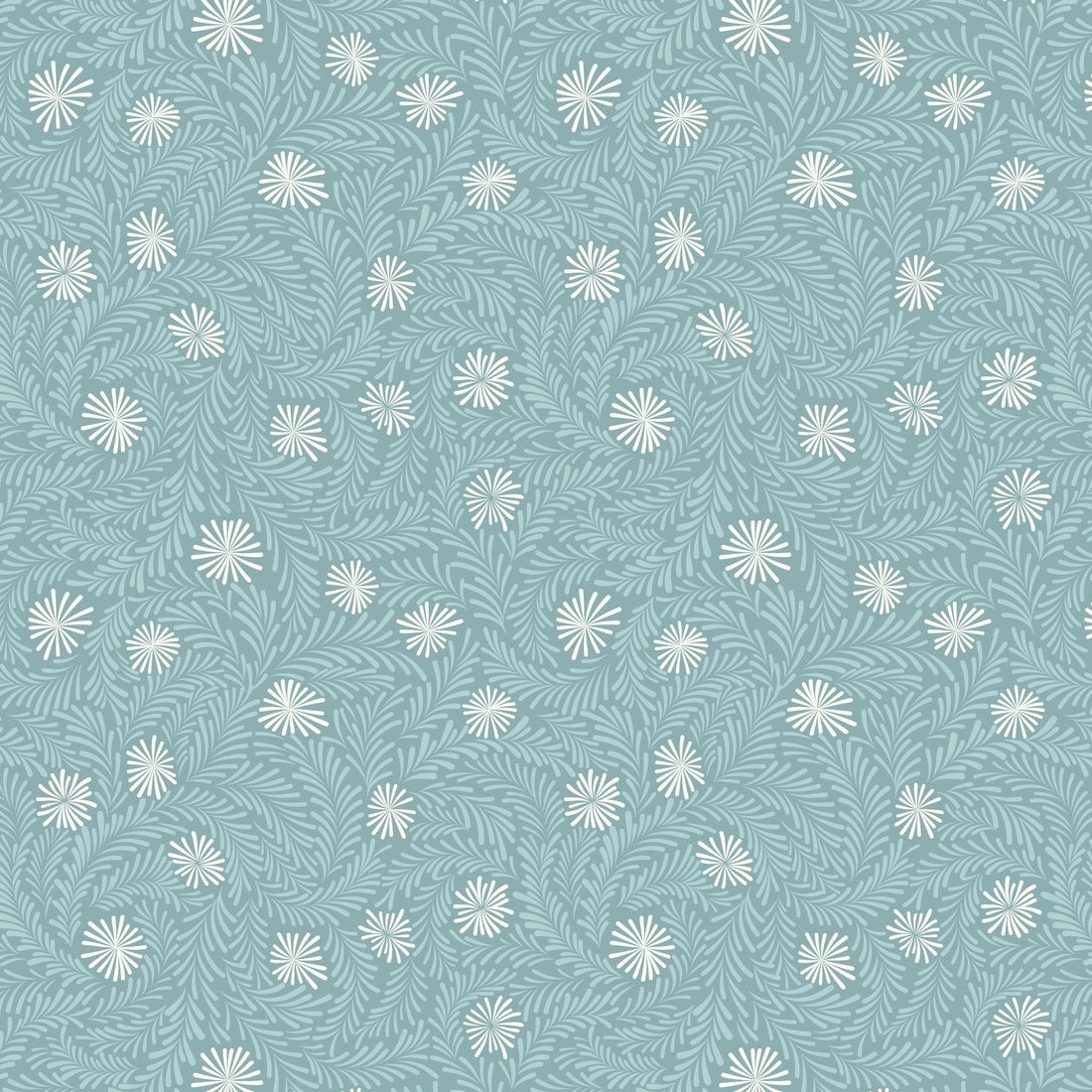 Lewis and Irene Fabric Lewis and Irene A Winters Moon Pearlescent Fabric - The Sewing Studio