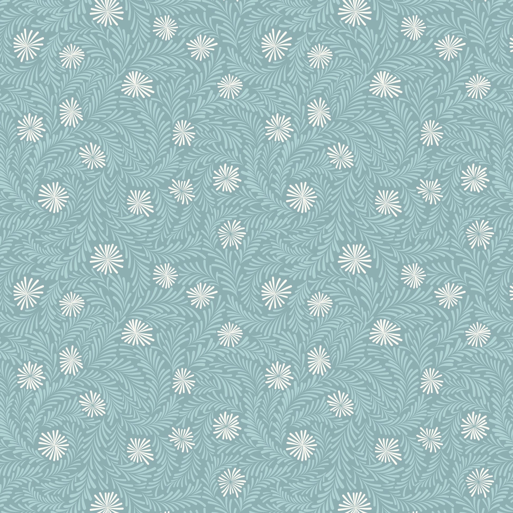 Lewis and Irene Fabric Lewis and Irene A Winters Moon Pearlescent Fabric  - The Sewing Studio