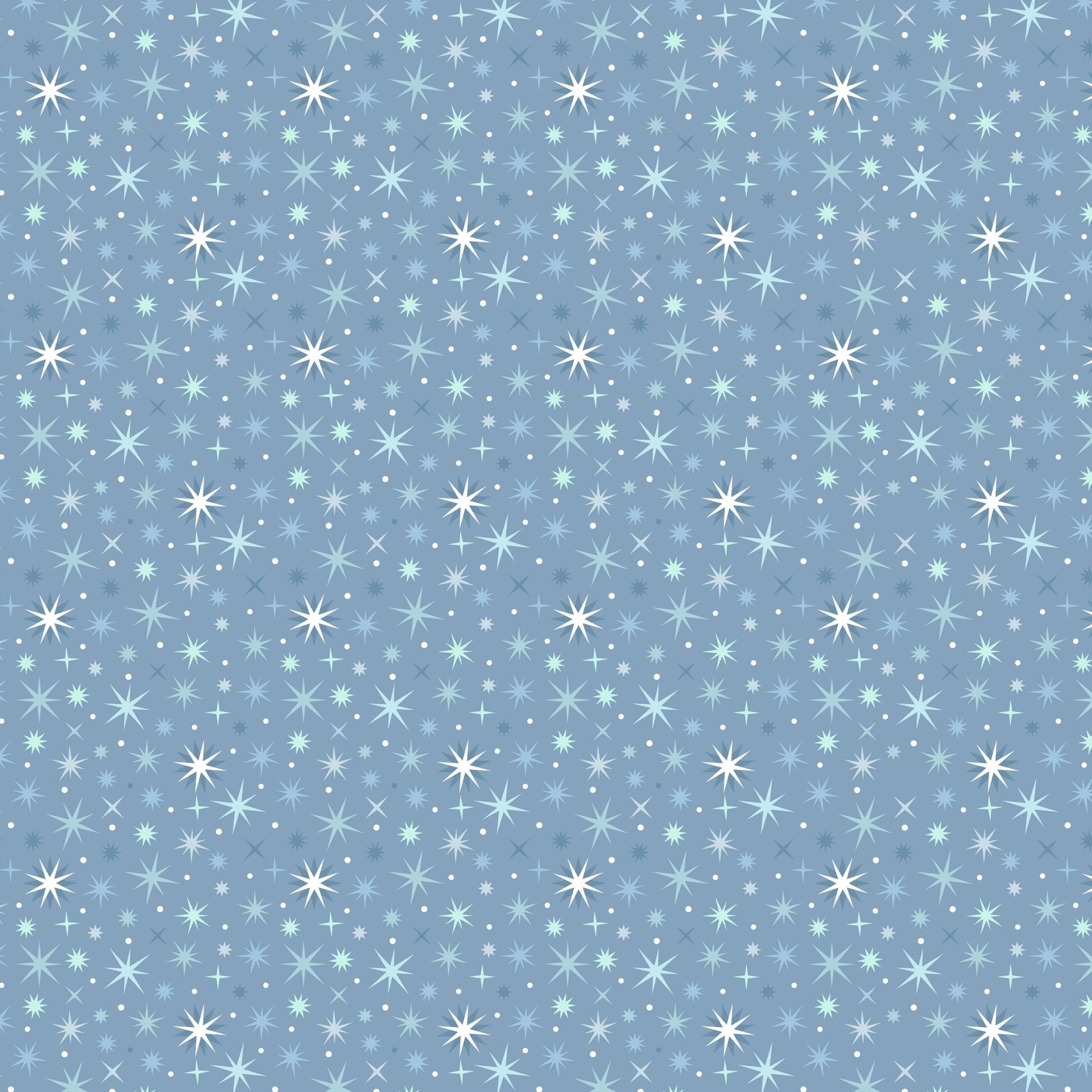 Lewis and Irene Fabric Lewis and Irene A Winters Moon Pearlescent Fabric  - The Sewing Studio