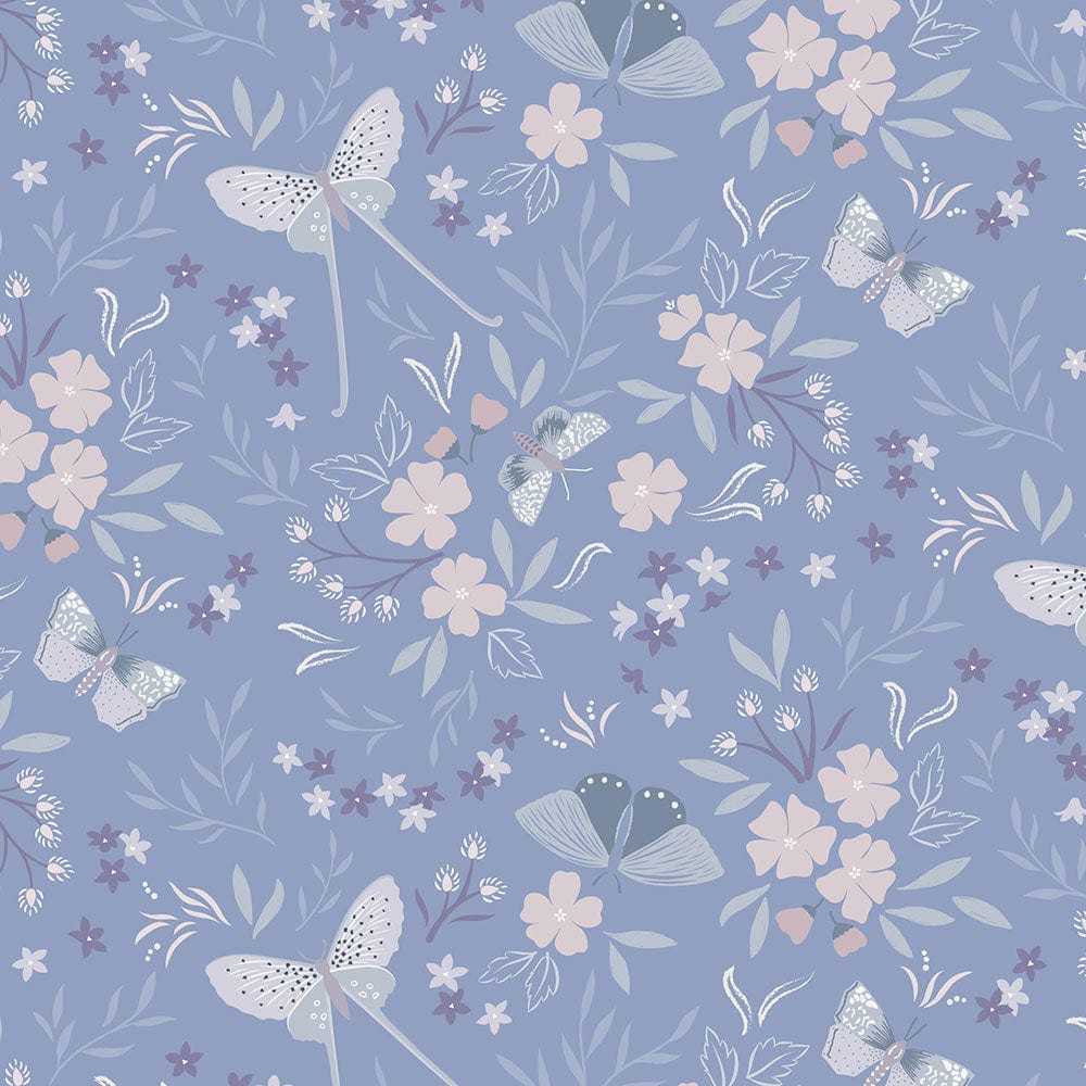 Lewis and Irene Fabric Lewis And Irene Evenfall Dark Periwinkle CC41-2 - The Sewing Studio