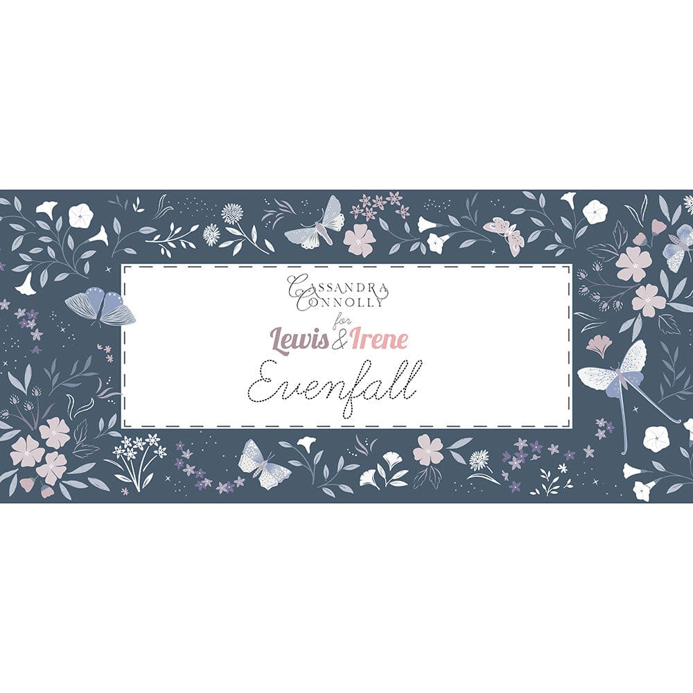 Lewis and Irene Fabric Lewis And Irene Evenfall Dark Periwinkle CC41-2 - The Sewing Studio