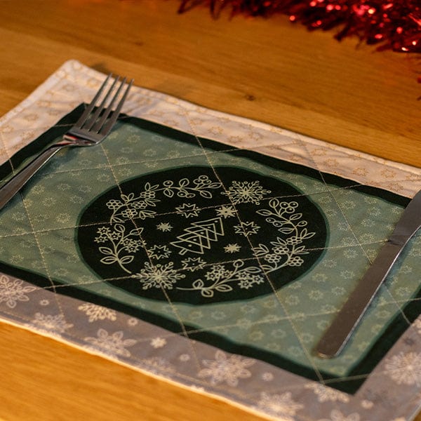Lewis and Irene Fabric Lewis And Irene Fabric Saariselka Placemats Fabric Panel C90 - The Sewing Studio