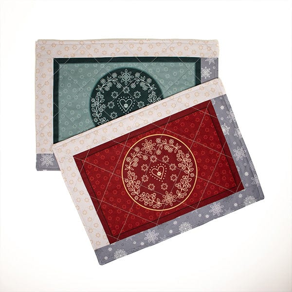 Lewis and Irene Fabric Lewis And Irene Fabric Saariselka Placemats Fabric Panel C90 - The Sewing Studio