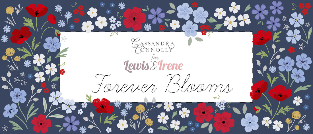 Lewis and Irene Fabric Lewis and Irene Forever Blooms - The Sewing Studio
