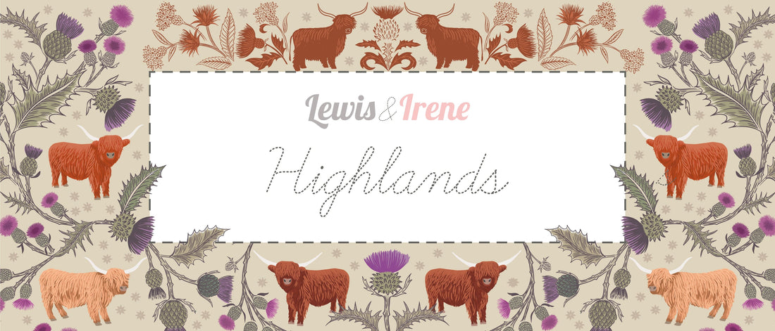 Lewis and Irene Fabric Lewis and Irene Highlands - The Sewing Studio