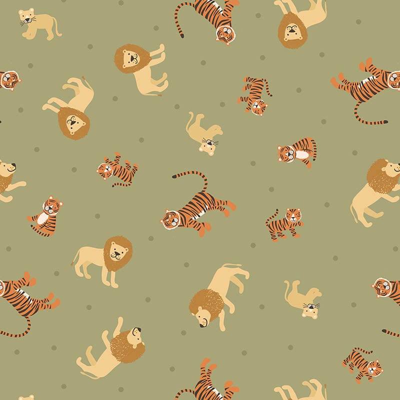 Lewis and Irene Fabric Lewis and Irene Small Things Wild Animals - The Sewing Studio