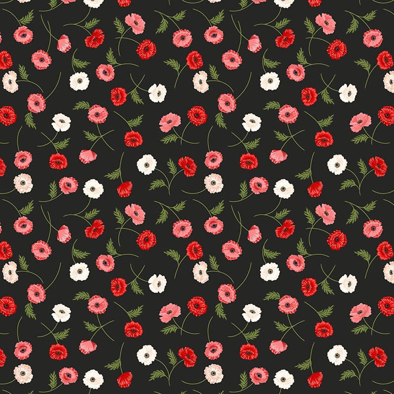 Lewis and Irene Fabric Lewis and Irene Poppies - The Sewing Studio