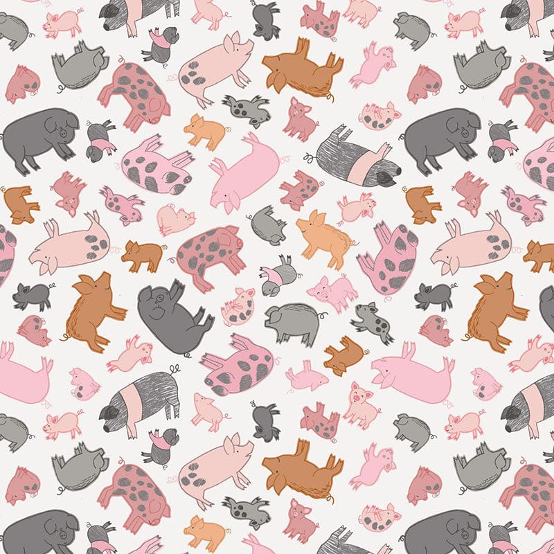 Lewis and Irene Fabric Lewis and Irene Piggy Tales - The Sewing Studio