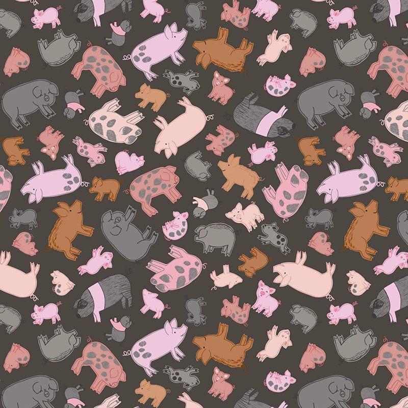 Lewis and Irene Fabric Lewis and Irene Piggy Tales - The Sewing Studio