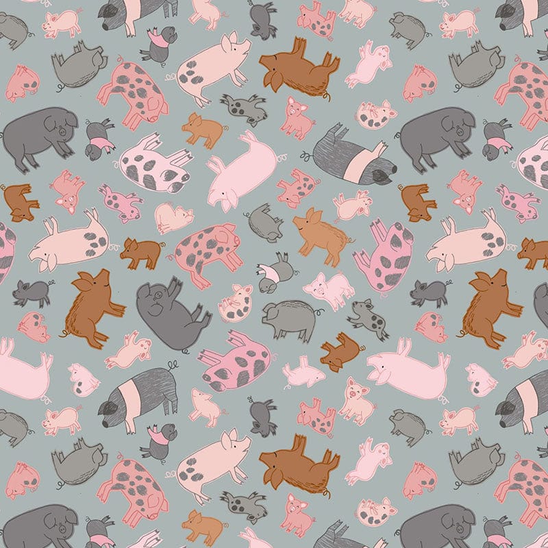 Lewis and Irene Fabric Lewis and Irene Piggy Tales - The Sewing Studio