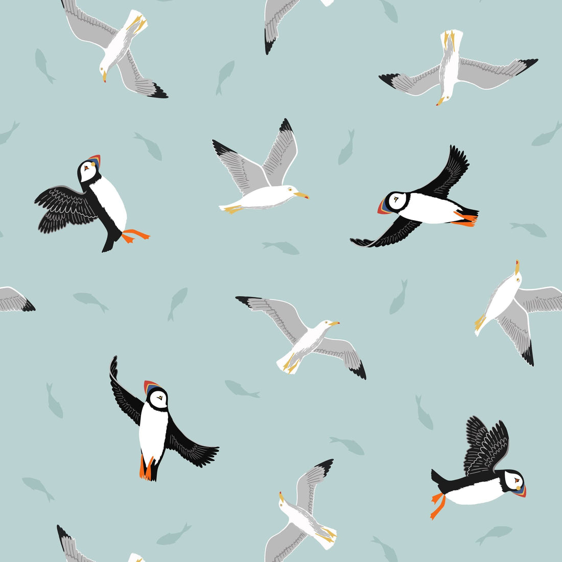 Lewis and Irene Fabric Lewis and Irene Small Things Coastal - The Sewing Studio