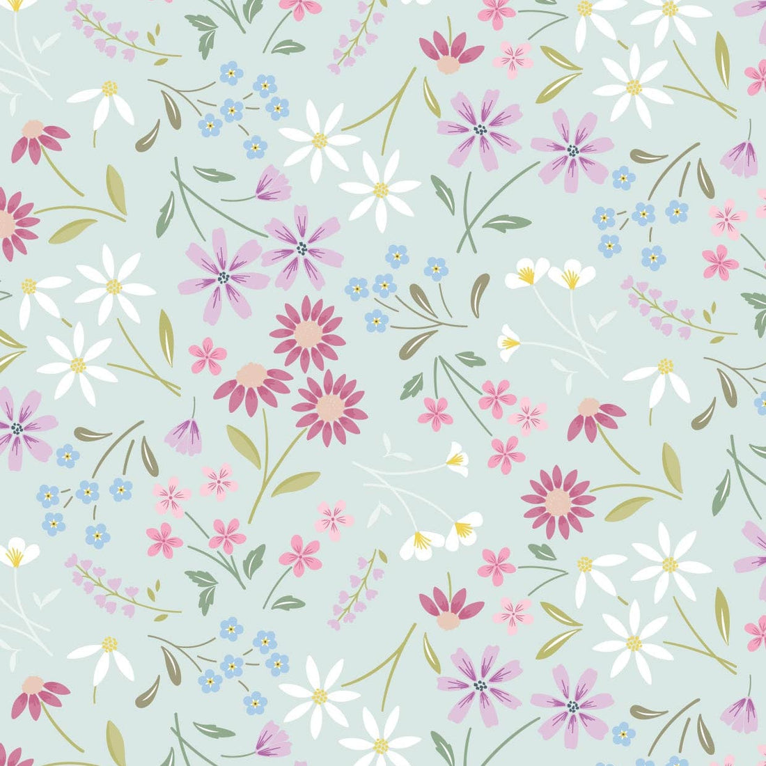 Lewis and Irene Fabric Lewis and Irene The Pressed Flower Collection - The Sewing Studio