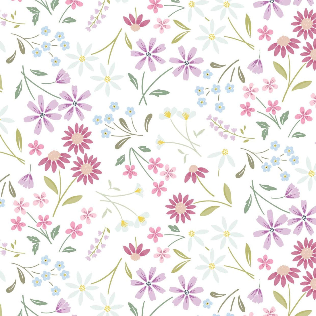 Lewis and Irene Fabric Lewis and Irene The Pressed Flower Collection - The Sewing Studio