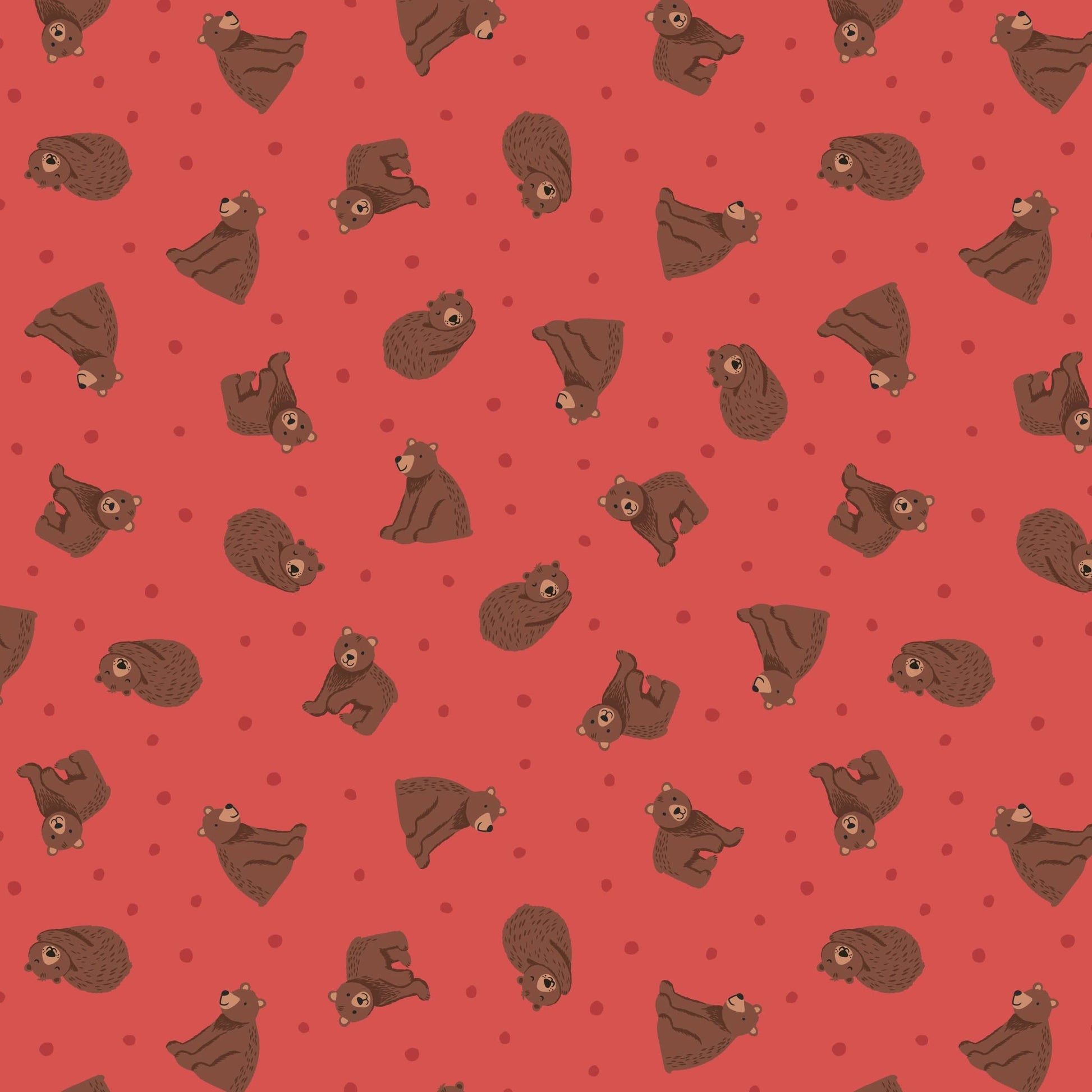 Lewis and Irene Fabric Lewis and Irene Small Things Snuggle Season  - The Sewing Studio