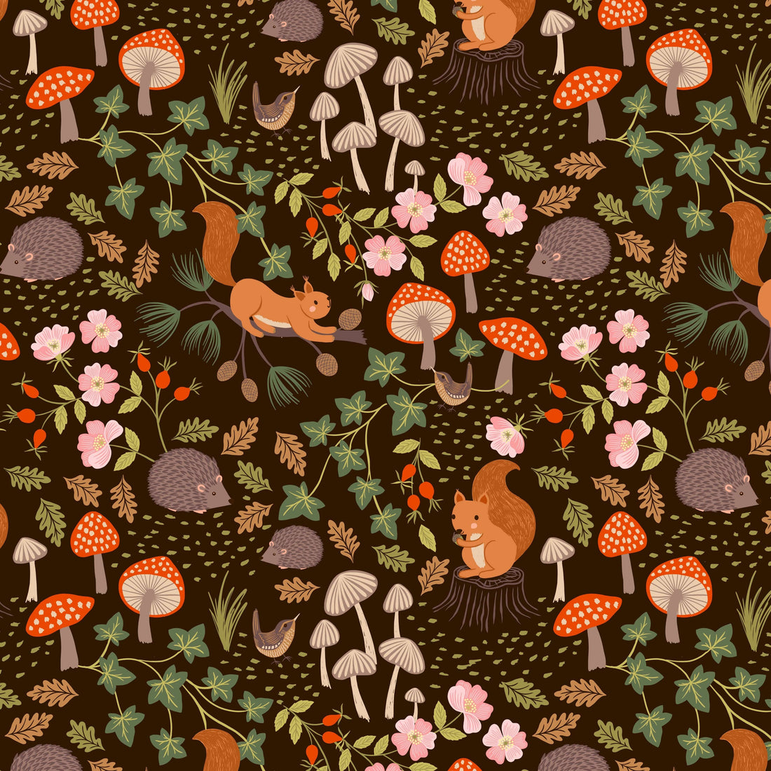 Lewis and Irene Fabric Lewis and Irene Snuggle Up Season Flannel - The Sewing Studio