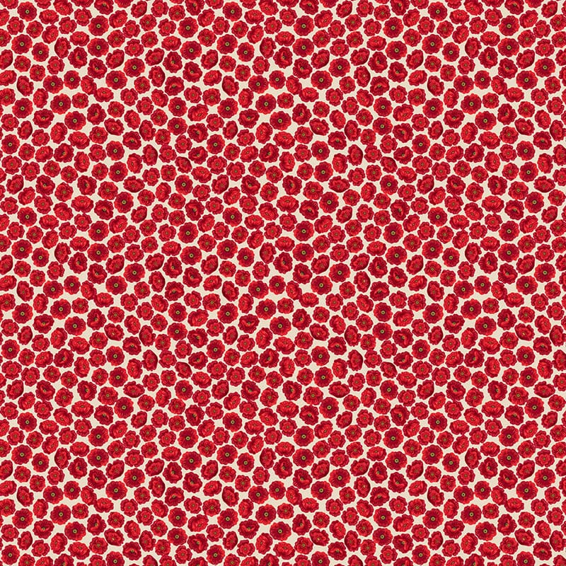 Lewis and Irene Fabric Lewis and Irene Poppies  - The Sewing Studio