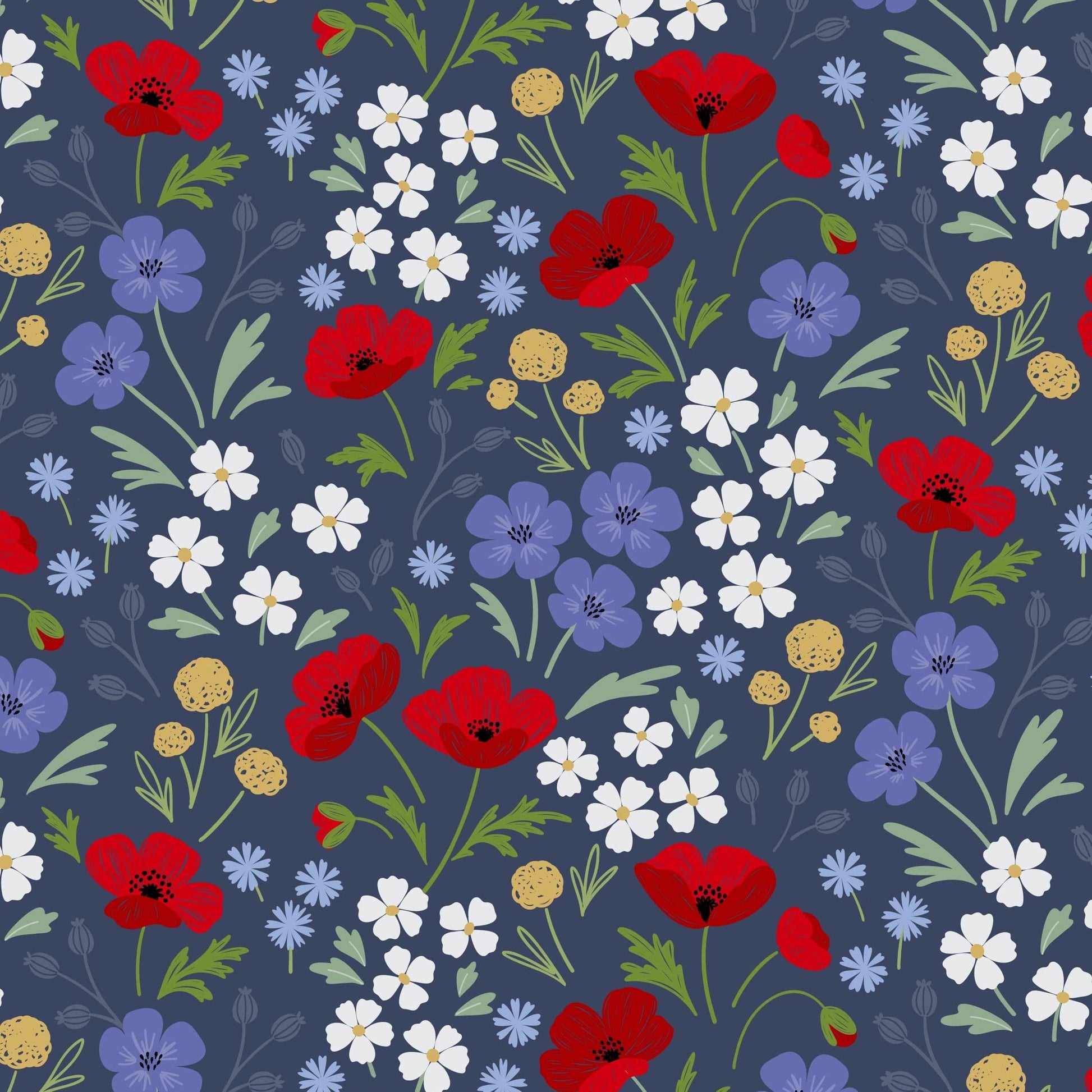 Lewis and Irene Fabric Lewis and Irene Forever Blooms  - The Sewing Studio