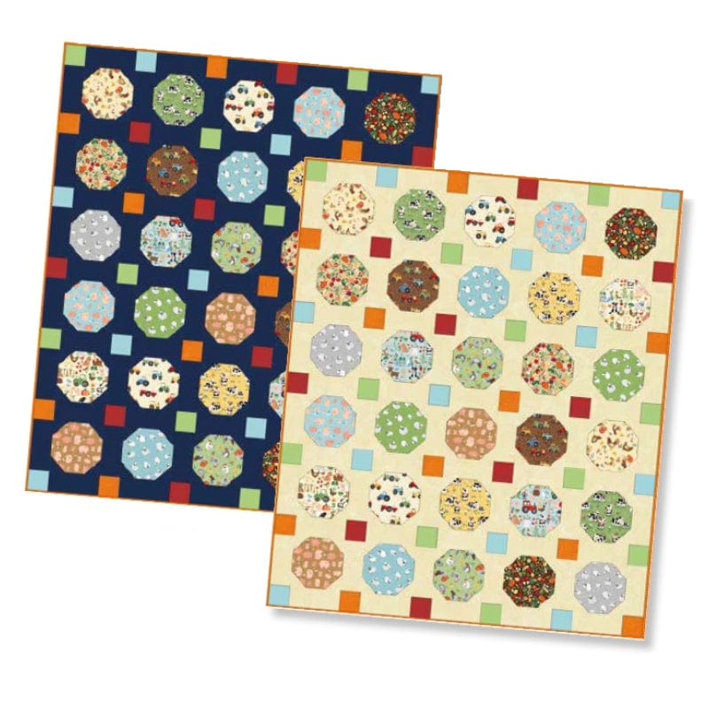 Makower Download Free Pattern: I Spy Fun on the Farm Cot Quilt / Play Mat - The Sewing Studio