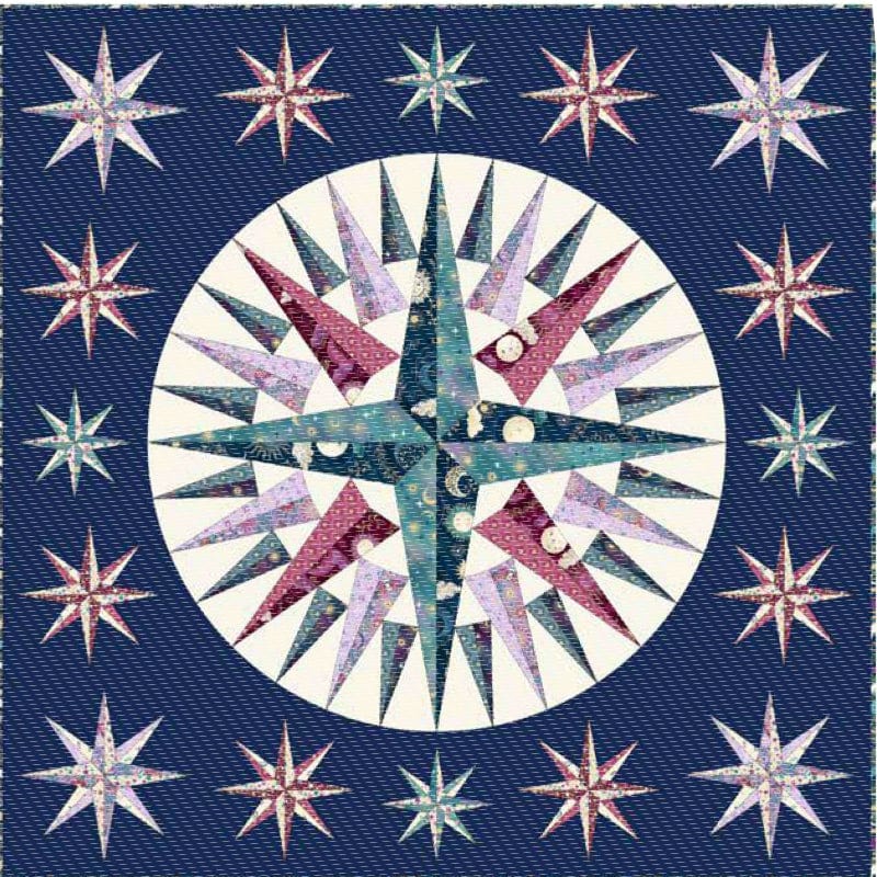 Makower Download Free Pattern: Luna Medallion Quilt - The Sewing Studio