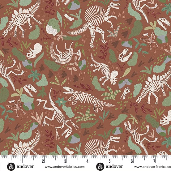 Makower Fabric Makower Fabric Prehistoric Dinosaur - The Sewing Studio