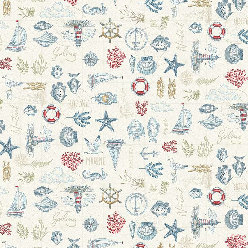 Makower Fabric Makower High Tide - The Sewing Studio