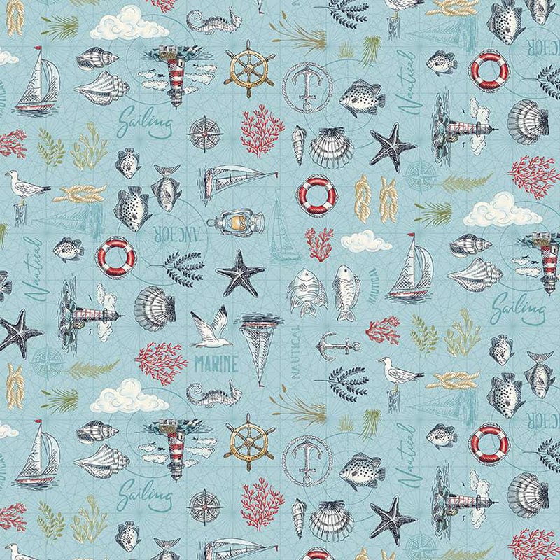 Makower Fabric Makower High Tide - The Sewing Studio