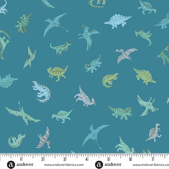 Makower Fabric Makower Fabric Prehistoric Dinosaur - The Sewing Studio