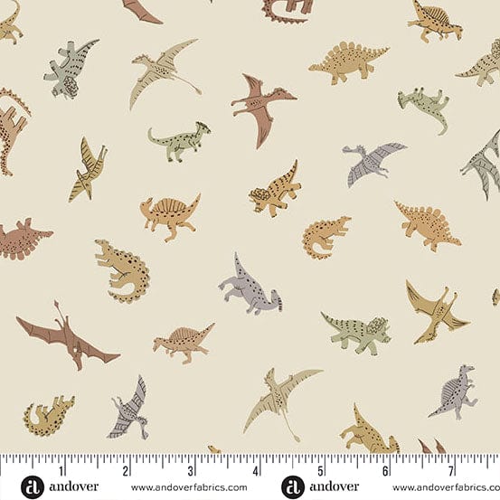Makower Fabric Makower Fabric Prehistoric Dinosaur - The Sewing Studio