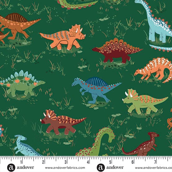 Makower Fabric Makower Fabric Prehistoric Dinosaur - The Sewing Studio