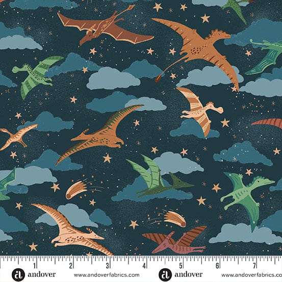 Makower Fabric Makower Fabric Prehistoric Dinosaur - The Sewing Studio