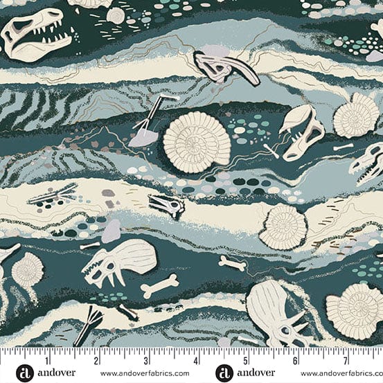 Makower Fabric Makower Fabric Prehistoric Dinosaur - The Sewing Studio