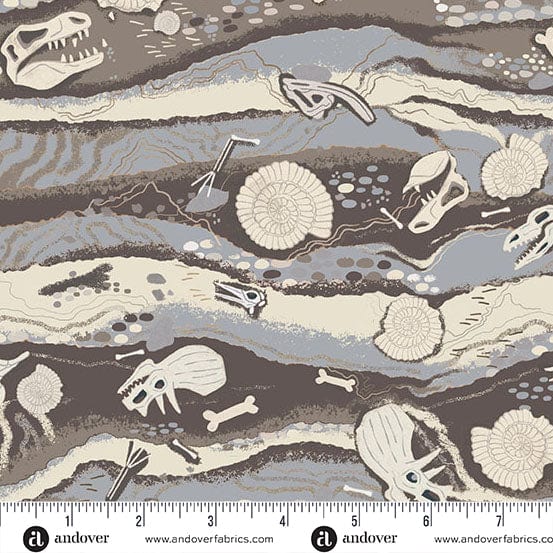 Makower Fabric Makower Fabric Prehistoric Dinosaur - The Sewing Studio