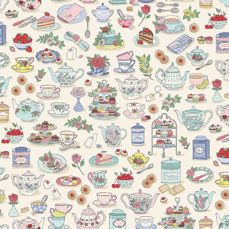 Makower Fabric Makower Afternoon Tea - The Sewing Studio