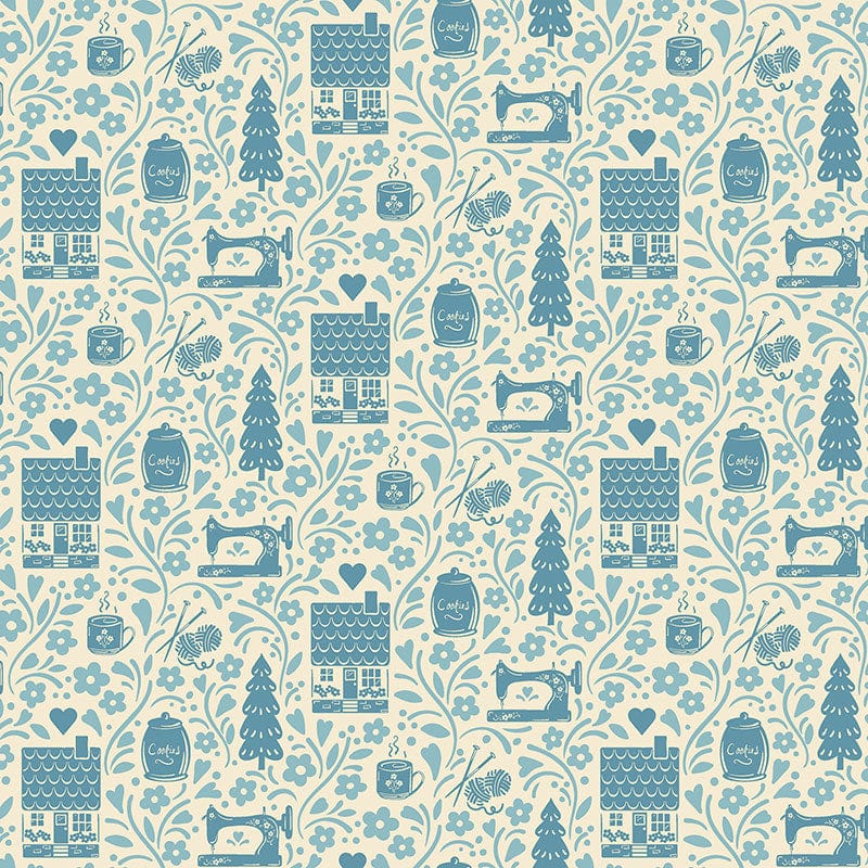 Makower Fabric Makower Cozy House - The Sewing Studio