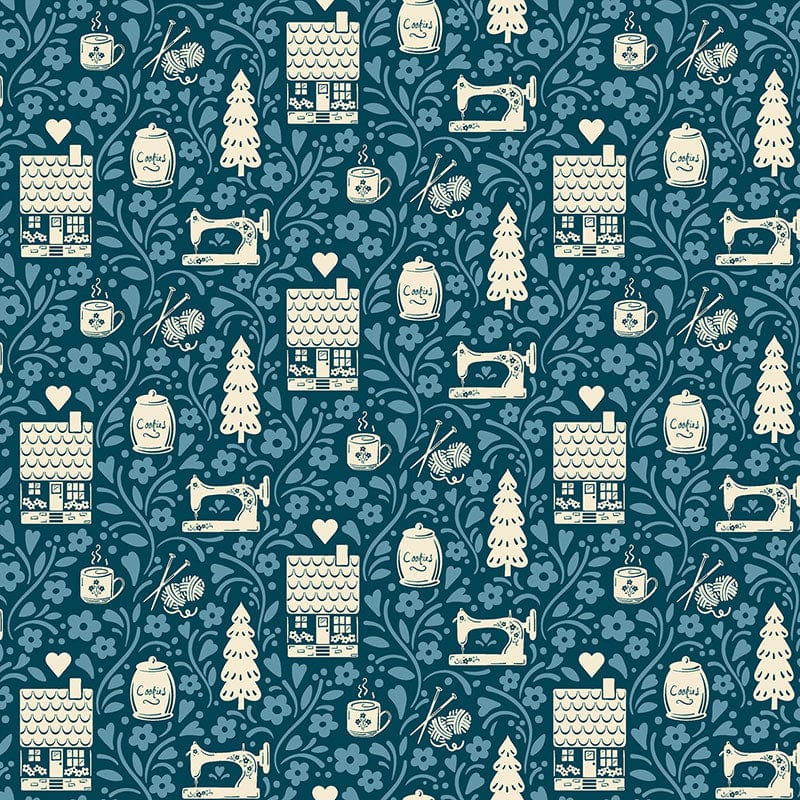Makower Fabric Makower Cozy House - The Sewing Studio