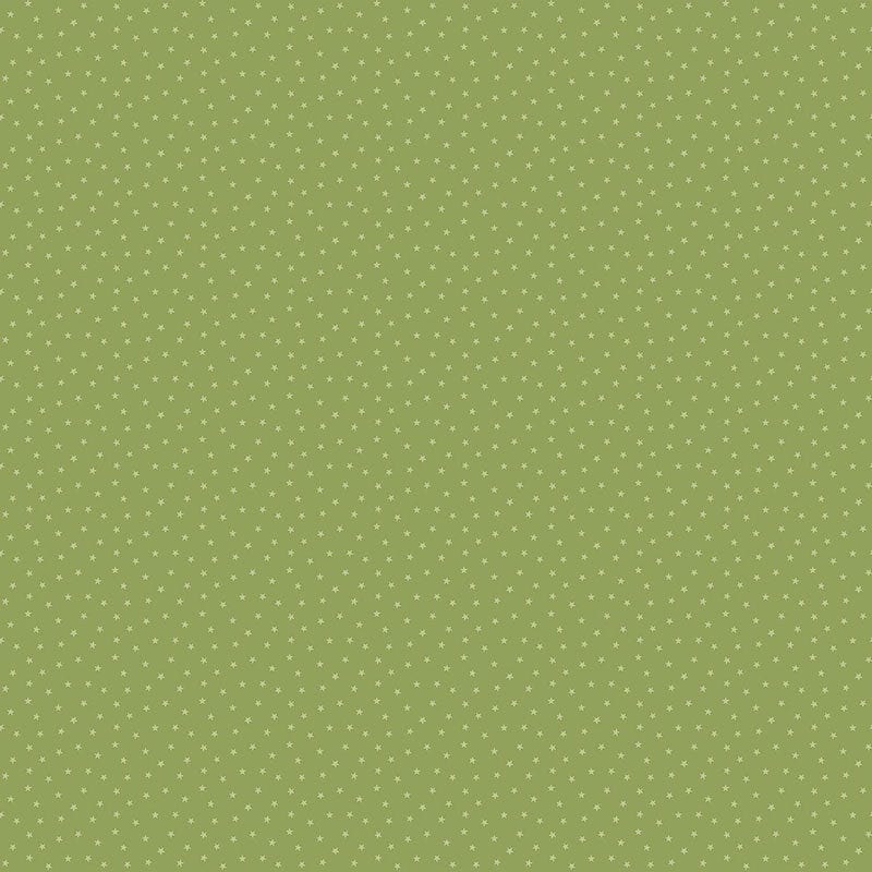 Makower Twinkle Mini Stars Green 2-1234G Main Image