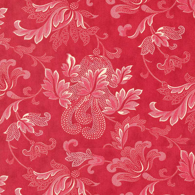 Moda Collections Etchings Parchment Red 108 Inch Wide 108010-13