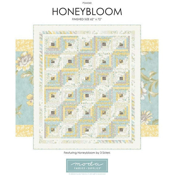 Moda Download Free Pattern: Honeybloom Quilt - The Sewing Studio