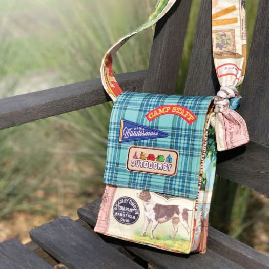 Free Pattern: Moda Outdoorsy Crossbody Walking Bag