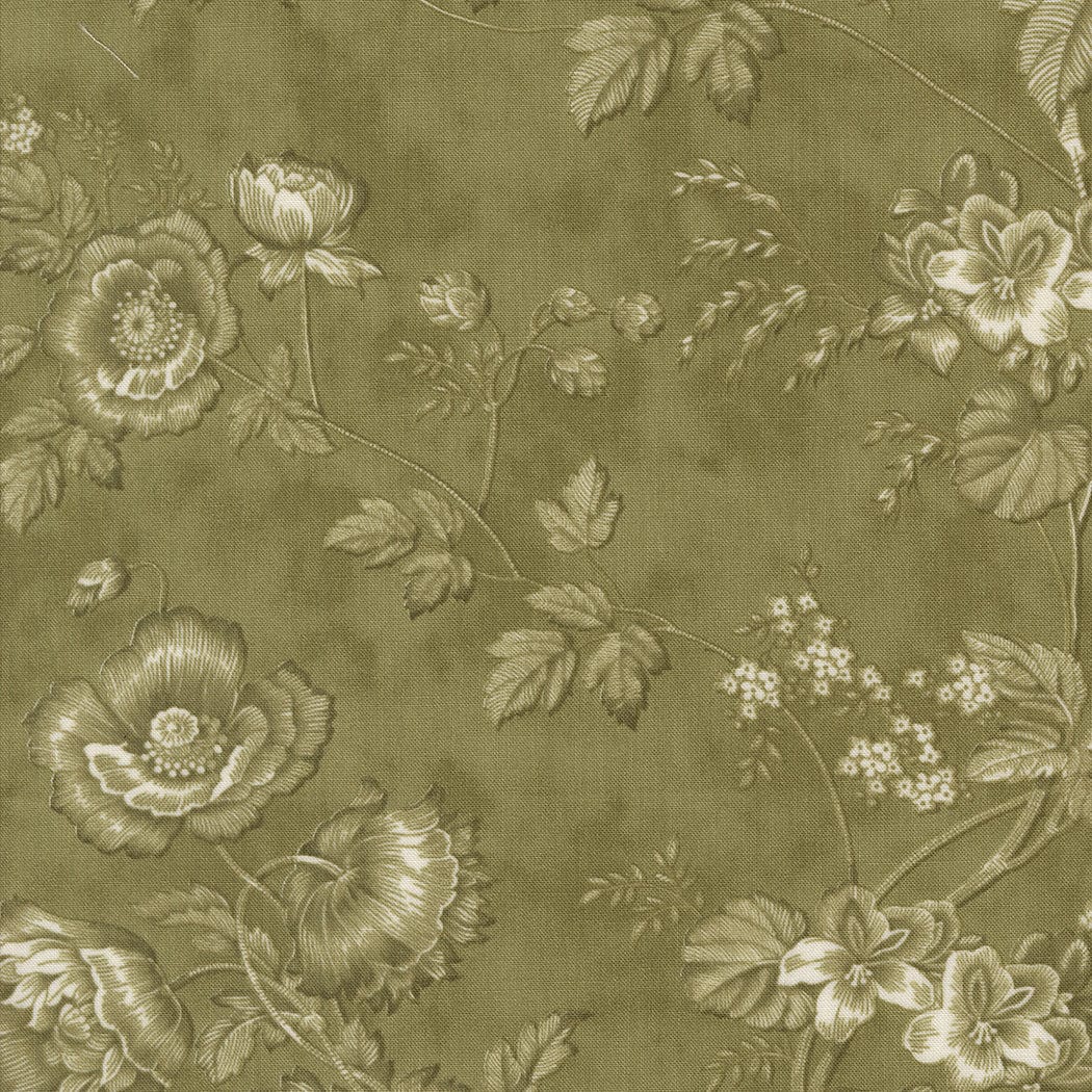 Moda Fabric Moda 3 Sisters Meadow Greens - The Sewing Studio
