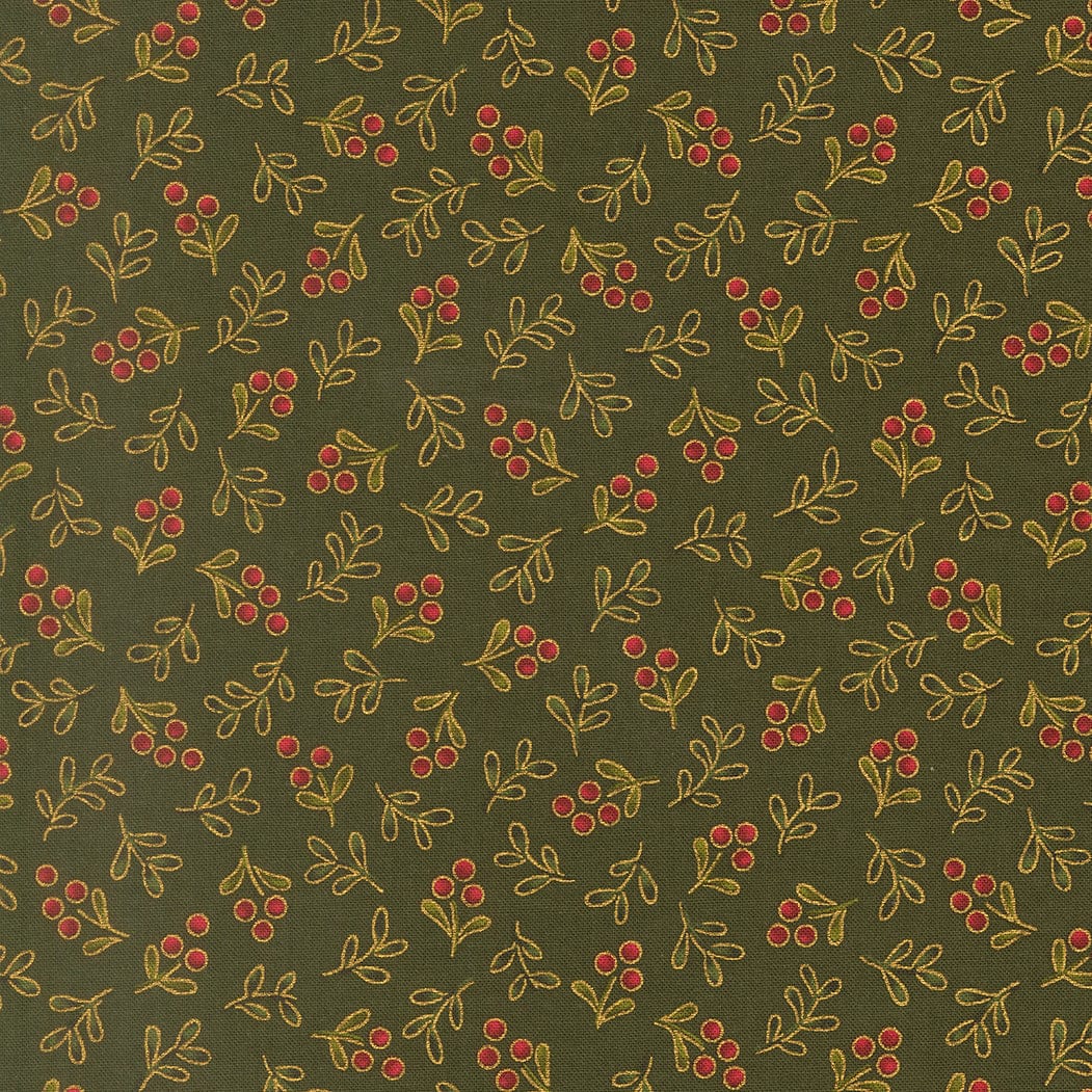 Moda Fabric Moda Merry Manor Metallic 2025 - The Sewing Studio