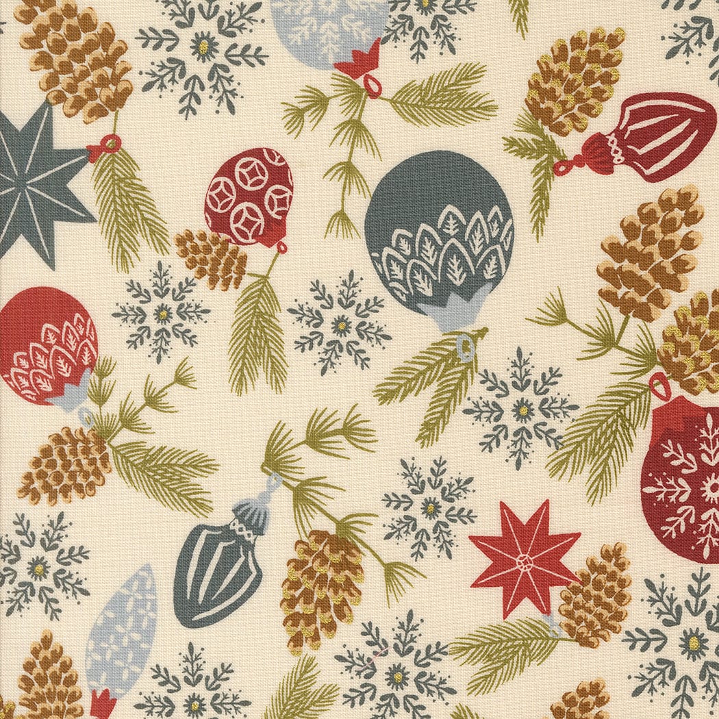 Moda Fabric Moda Old World Yuletide - The Sewing Studio
