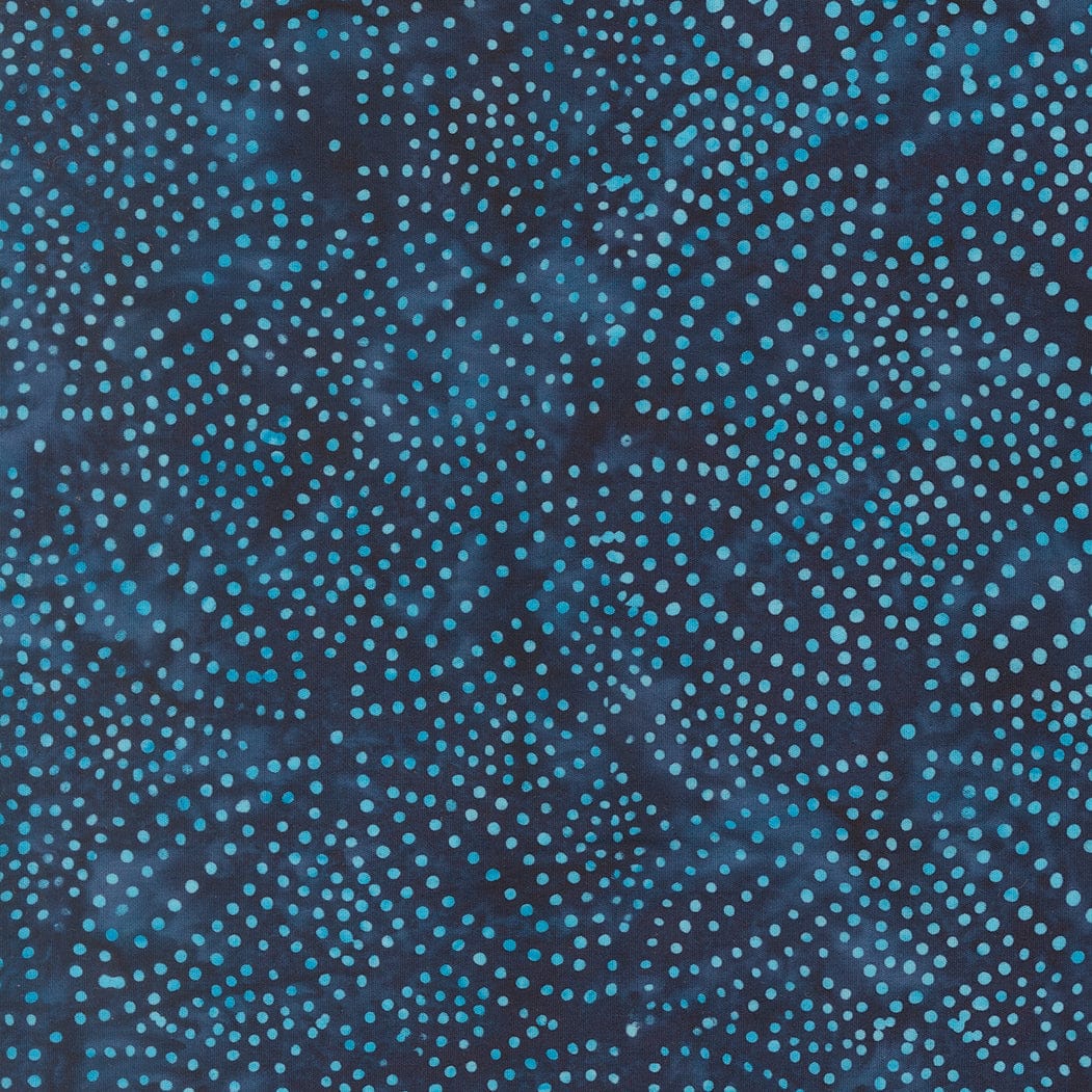 Blue Hand Dyed Moda Fabric Moda Mermaid Batiks Fabric - The Sewing Studio