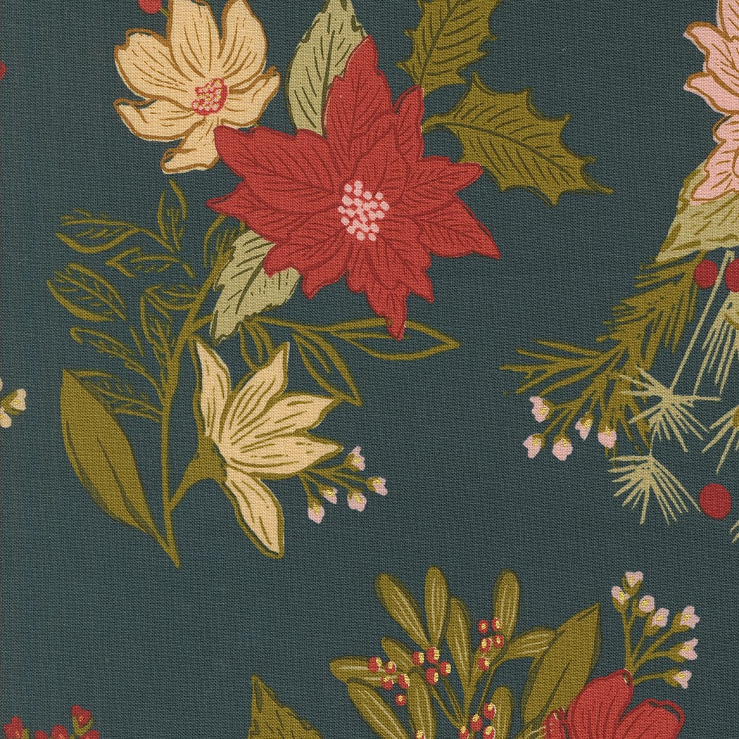Moda Fabric Moda Old World Yuletide - The Sewing Studio