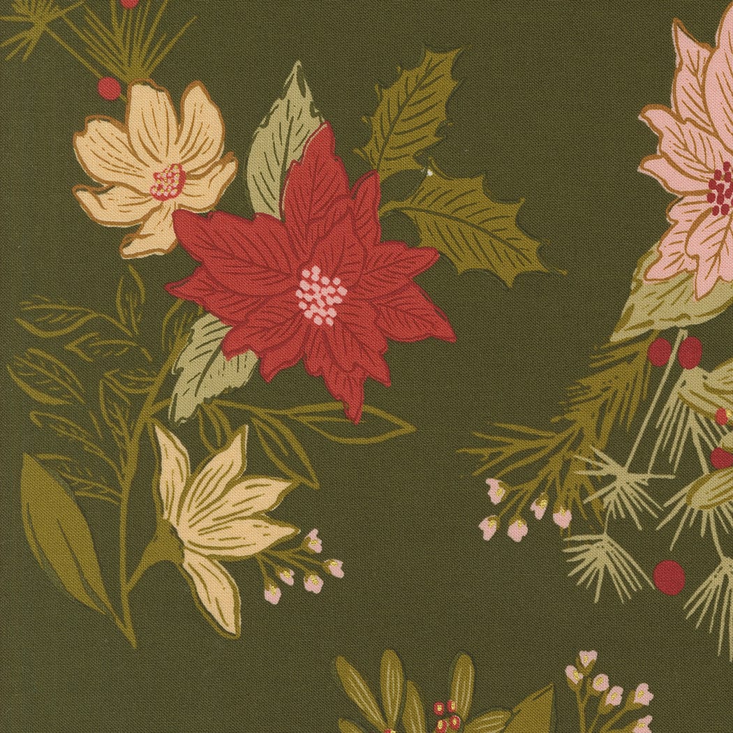 Moda Fabric Moda Old World Yuletide - The Sewing Studio