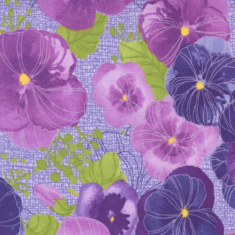 Moda Fabric Moda Pansys Posies - The Sewing Studio