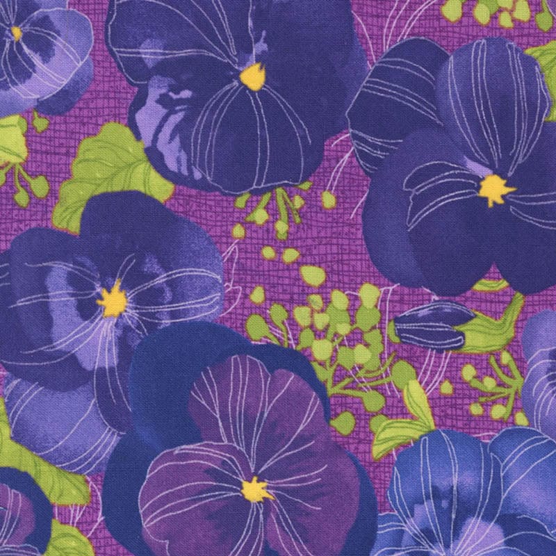 Moda Fabric Moda Pansys Posies - The Sewing Studio
